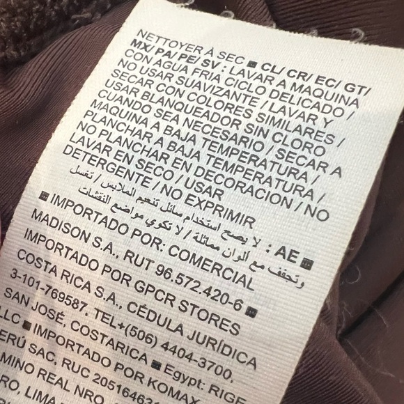 Large old navy high rise joggers chocolate brown power active pockets - Picture 8 of 17